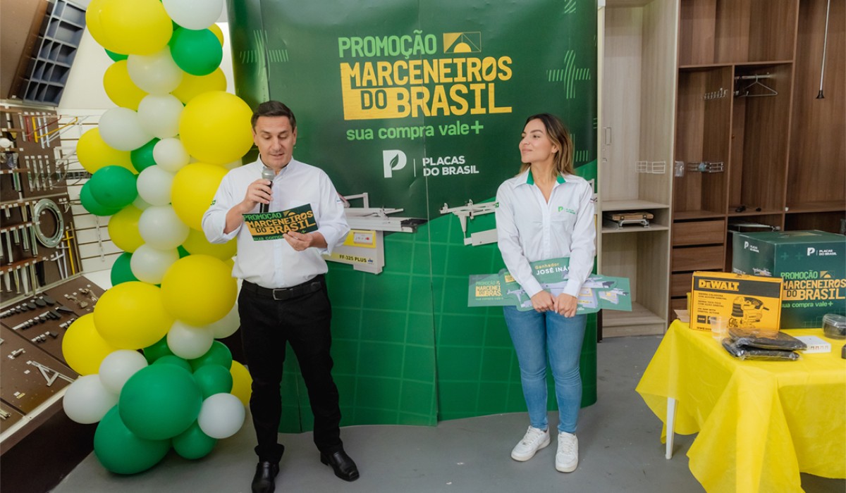 Placas do Brasil realiza campanha Marceneiros do Brasil com premiação no Sudeste e Nordeste